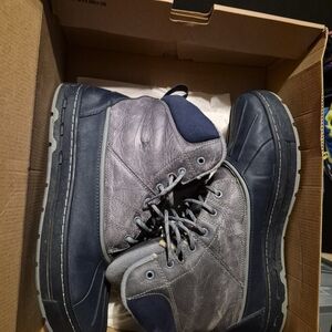 Nike ACG Gray and Black Outdoor Boots